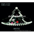 Full round pageant crowns jeweled tiara crown personalized mystical mermaid tiara beauty queen crystal tiara